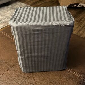 Threshold Gray Striped 400count 6pc sheet set